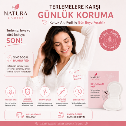 Natura Ladies | Terleme Önleyici Koltuk Altı Pedi
