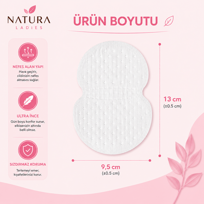 Natura Ladies | Terleme Önleyici Koltuk Altı Pedi